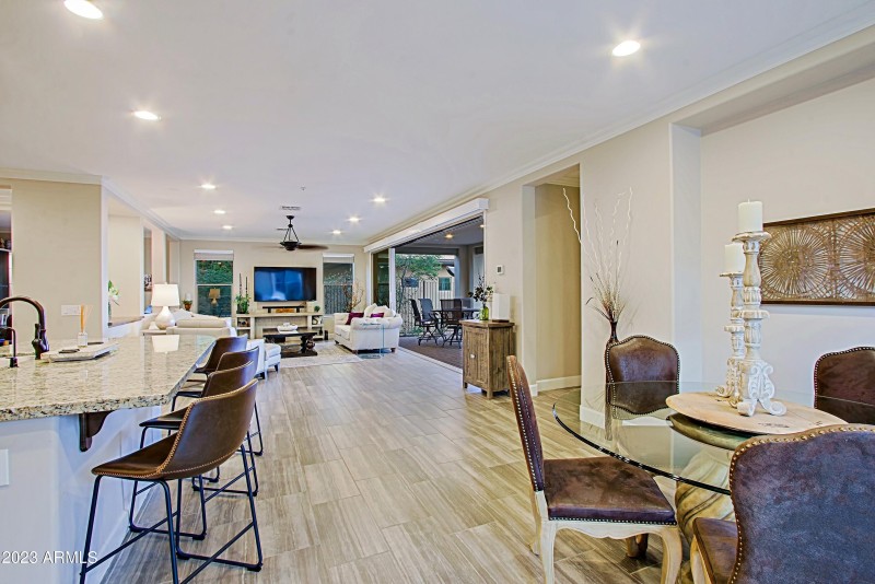 Kitchen and Dining Area