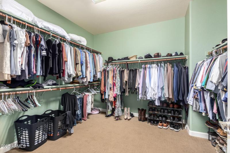 PRIMARY BDRM WALK IN CLOSET