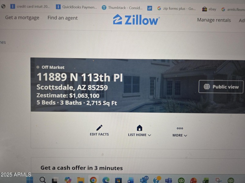 113 zillow $1.063 11-25