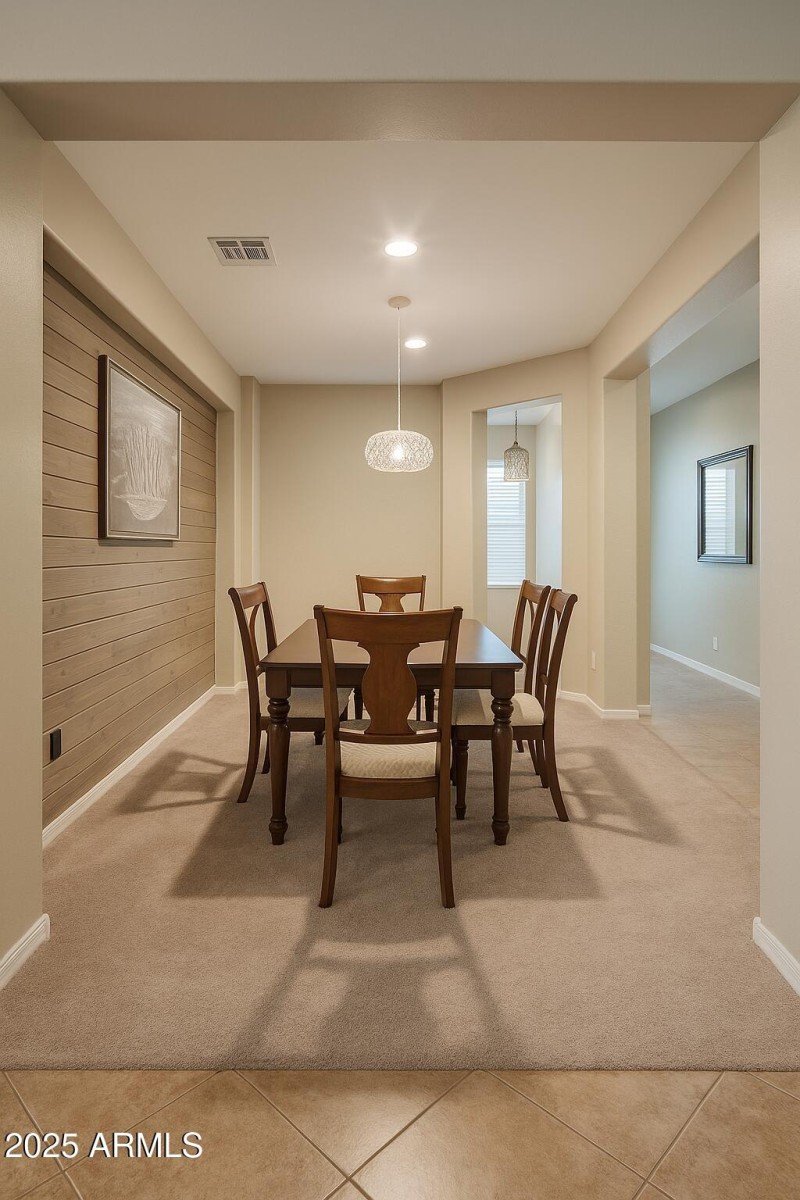 Dining or living area