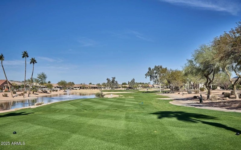 Oakwood Country Club golf green