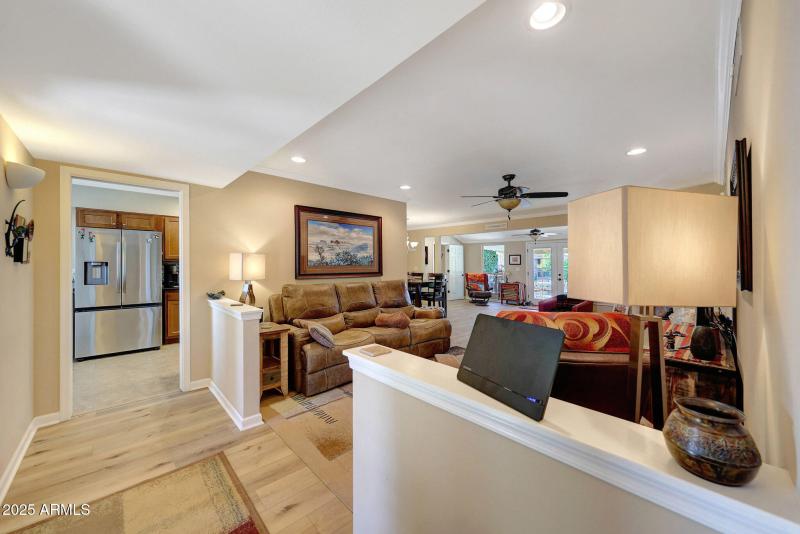 Front Entry And Living Room