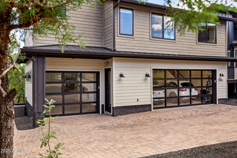 Modern Glass Garage Doors