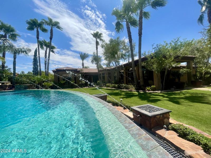 Fountains and firepits