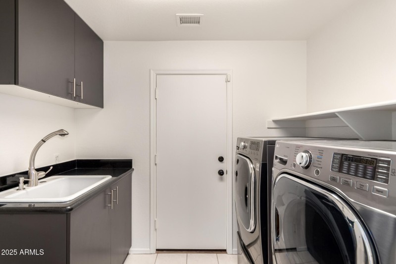 Laundry Room and Garage Access