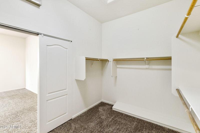 tons of closet space