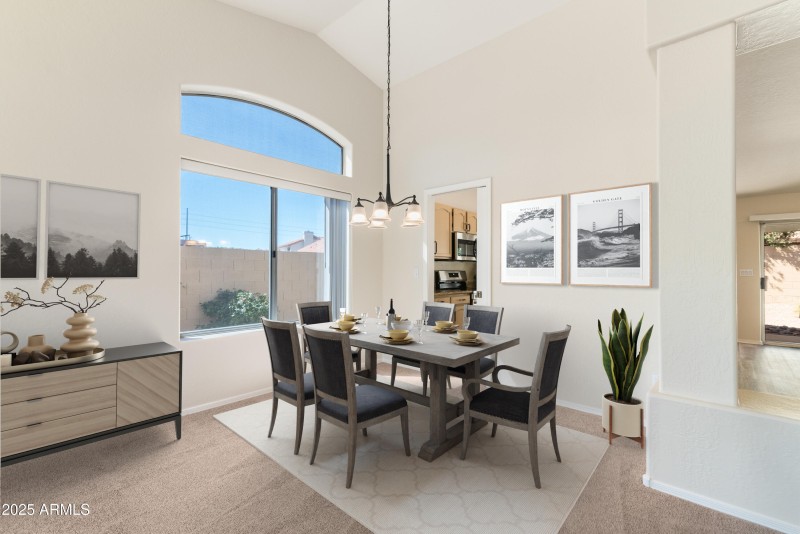 Formal Dining Staged