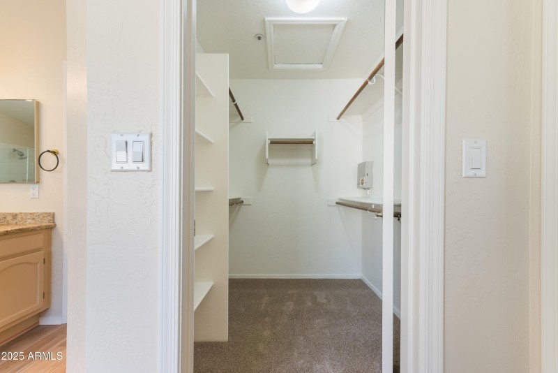Primary Bath Walk In Closet