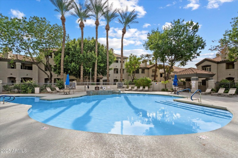 Community Pool, Spa, Entertainment Areas
