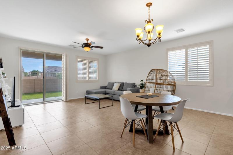 Open Dining/Living room