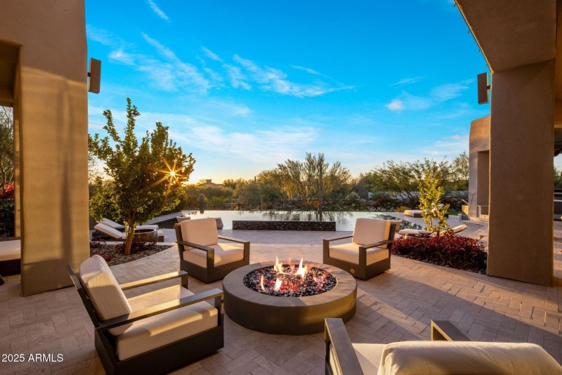 049_Two of Two Firepits wPool View