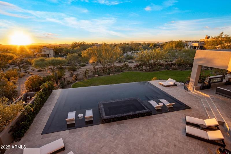 050_Aerial View of Pool and Yard