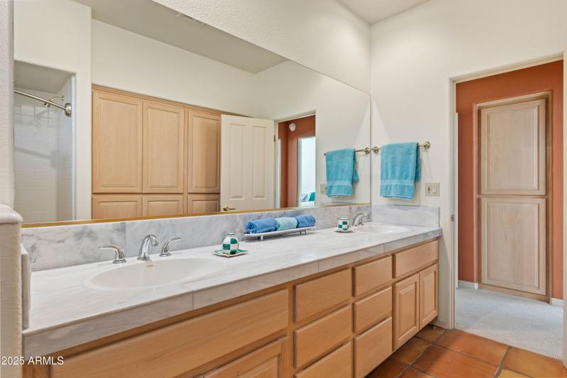 One of two Guest Bathrooms
