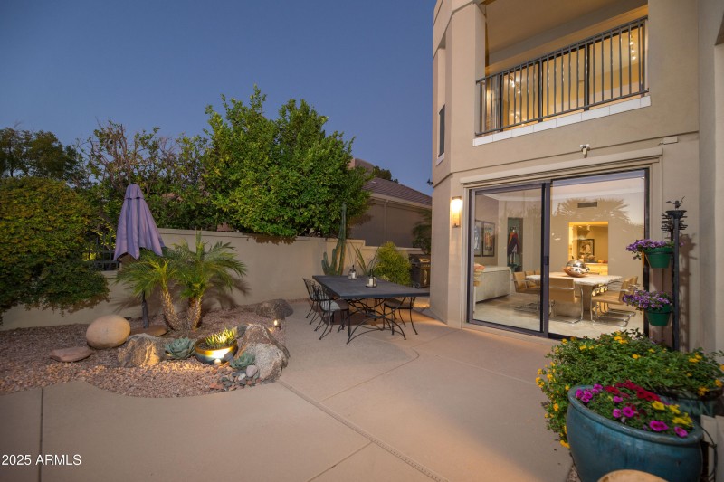 Patio off Formal Dining