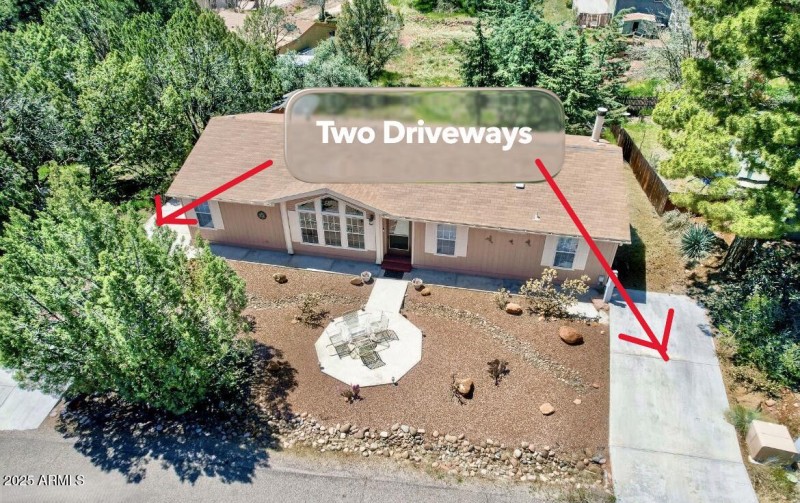 Two Driveways