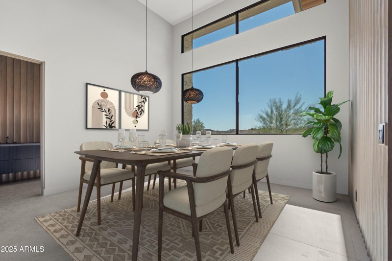 008_Virtually Staged Dining Room