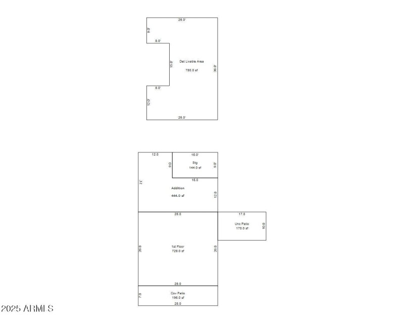 Sketch 4624 S 9th St_county assessor