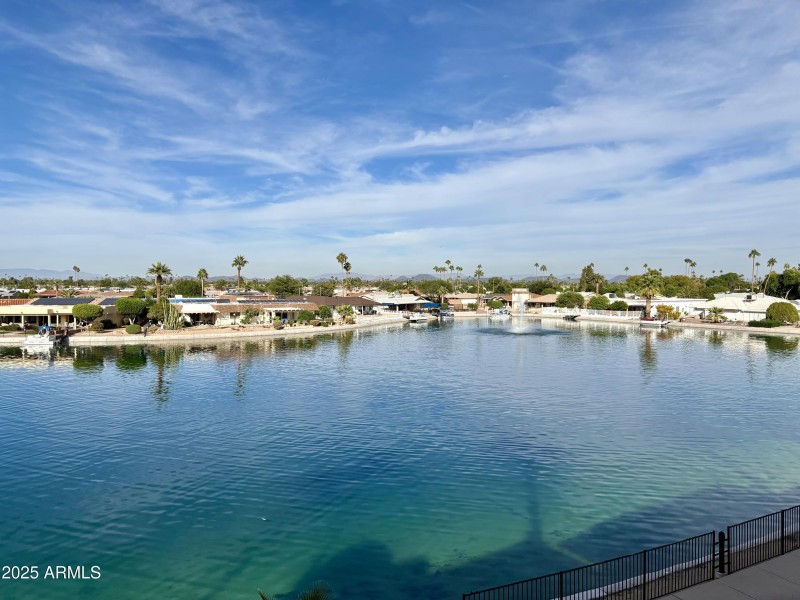 Lake view to the east