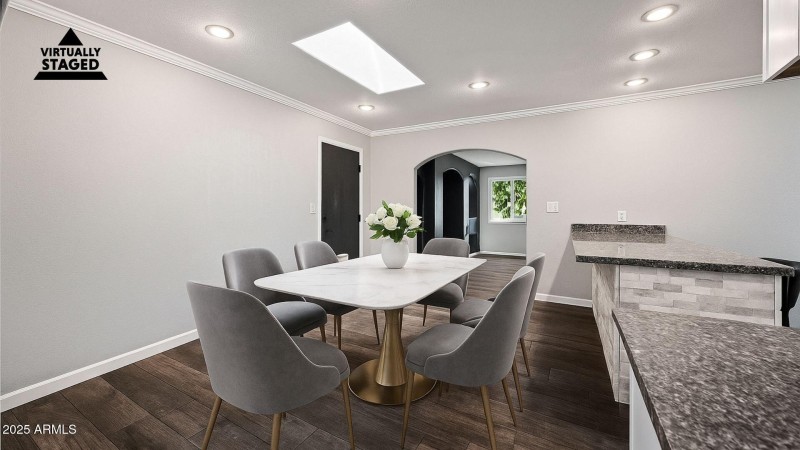 Virtually Staged Kitchen