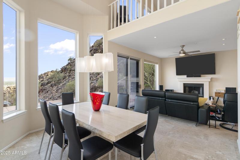 Dining Room for Quiet Nights or Parties