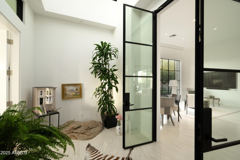 Atrium Doors to Living Room