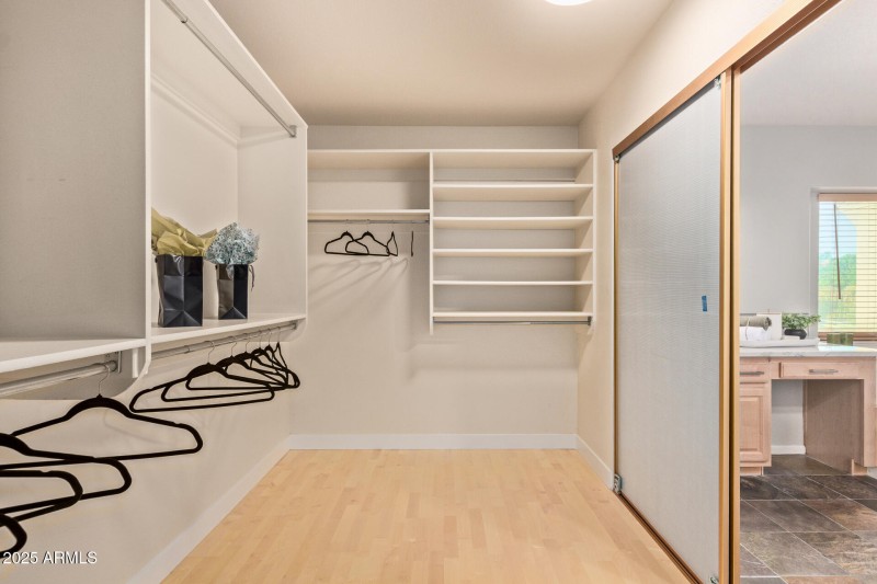 Master Walk-In Closet