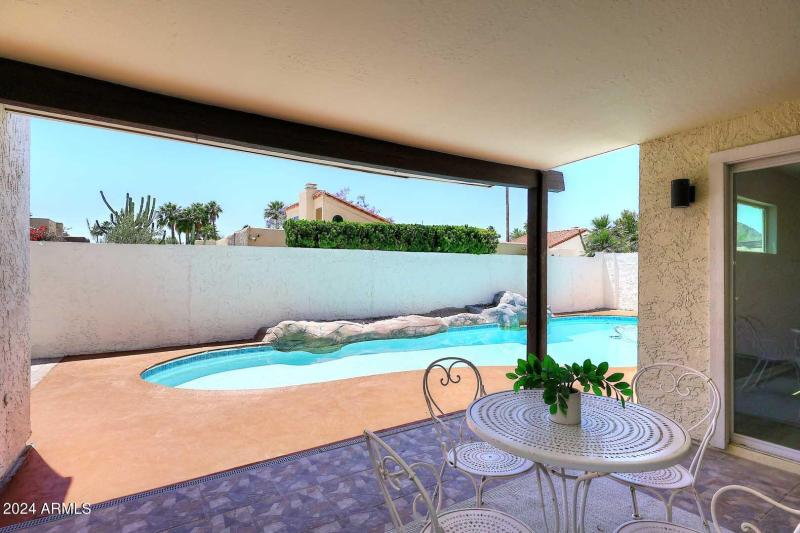 Covered Patio-View