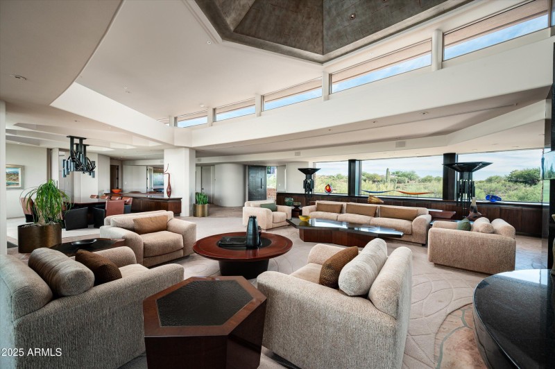 Grand open floor plan