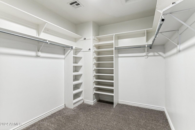 Primary Walk In Closet