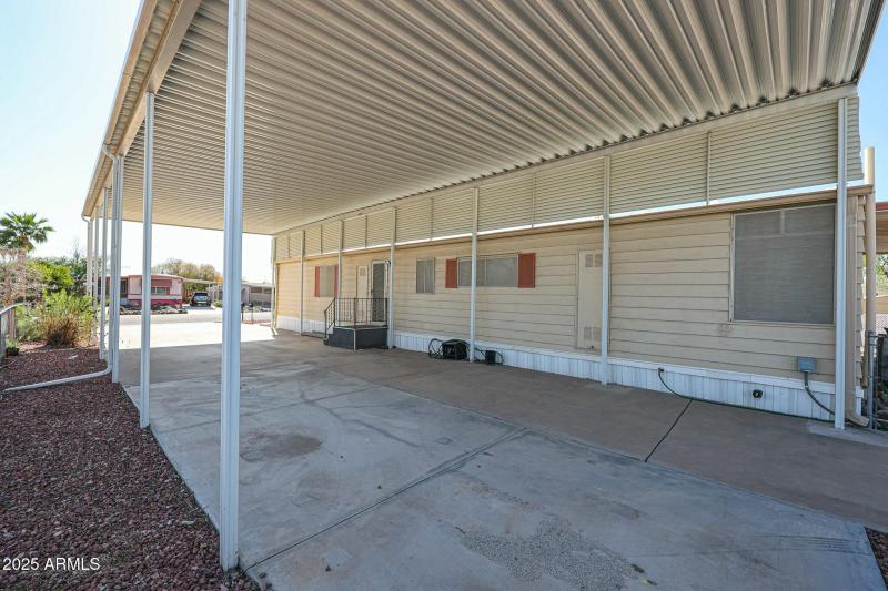 huge RV parking area