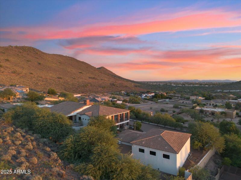 Sweeping views of the valley below