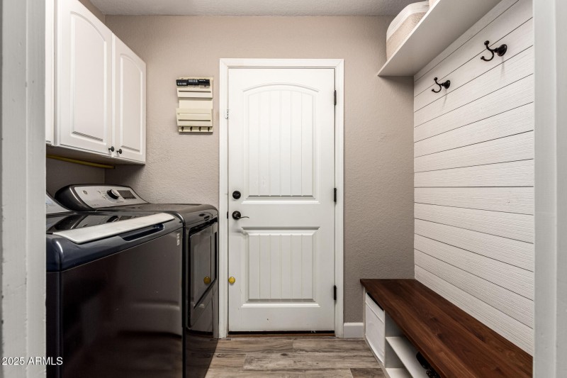 Laundry & Mudroom on Main Level