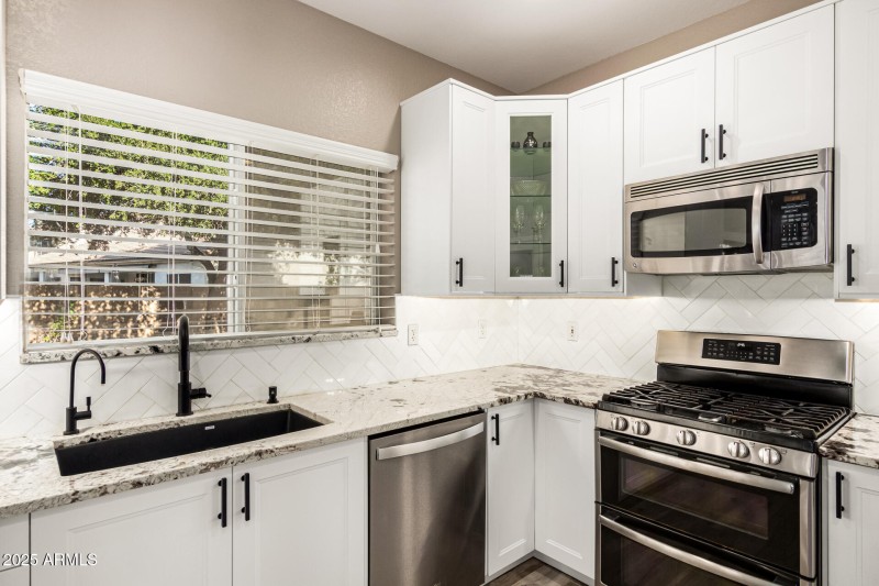 Overlooking the Beautiful Backyard