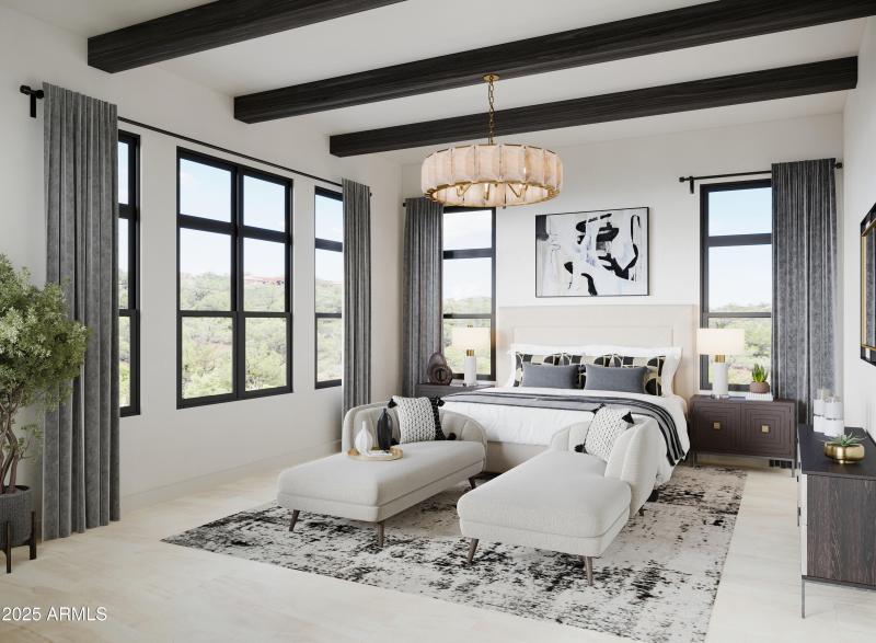 Rendering Primary Bedroom