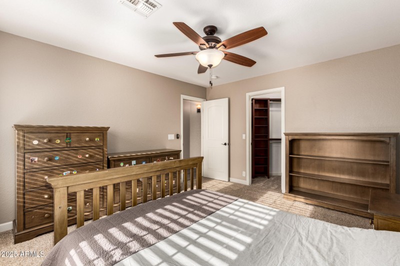 Bedroom 6 with Custom Walk-In Closet
