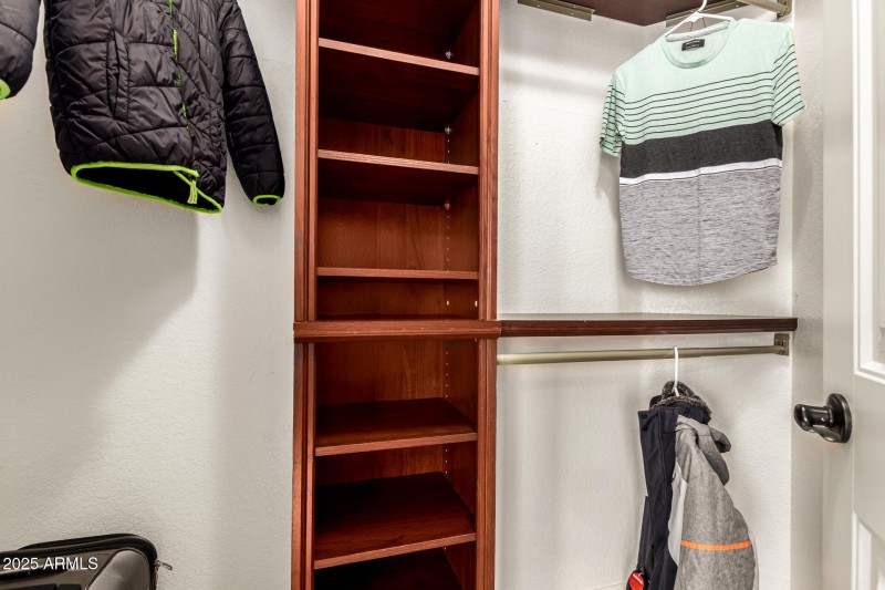 Bedroom 6 Custom Walk-In Closet