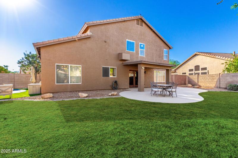 Shaded Covered Patio