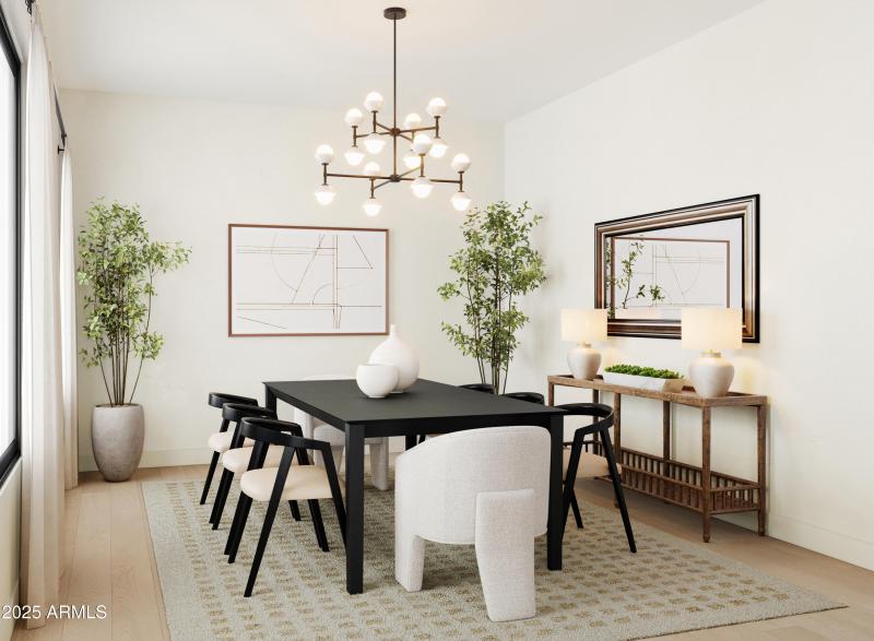 Rendering Dining Area