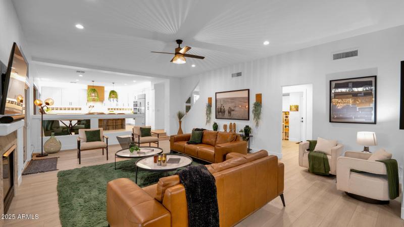 Family Room off Kitchen