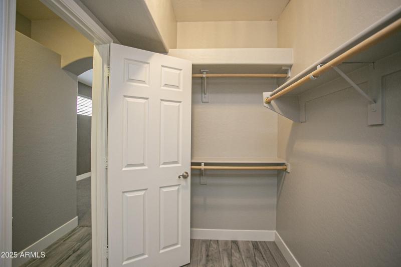 Closet 2 of 2 at Master Bedroom