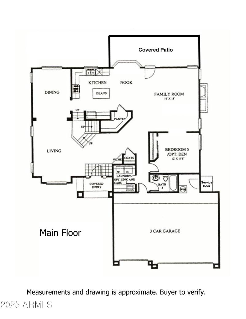 Rushmore Floorplan - 1st Level