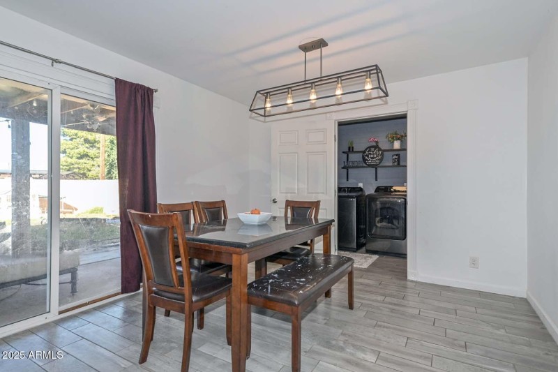 Breakfast Room-Laundry Room