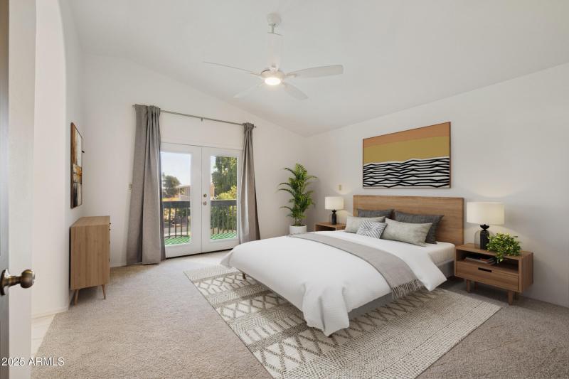 Primary Bedroom - Virtually Staged