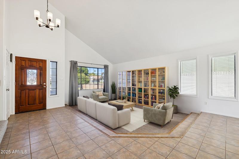 Living Room - Virtually Staged