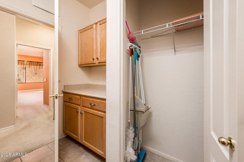 Laundry Room Closet