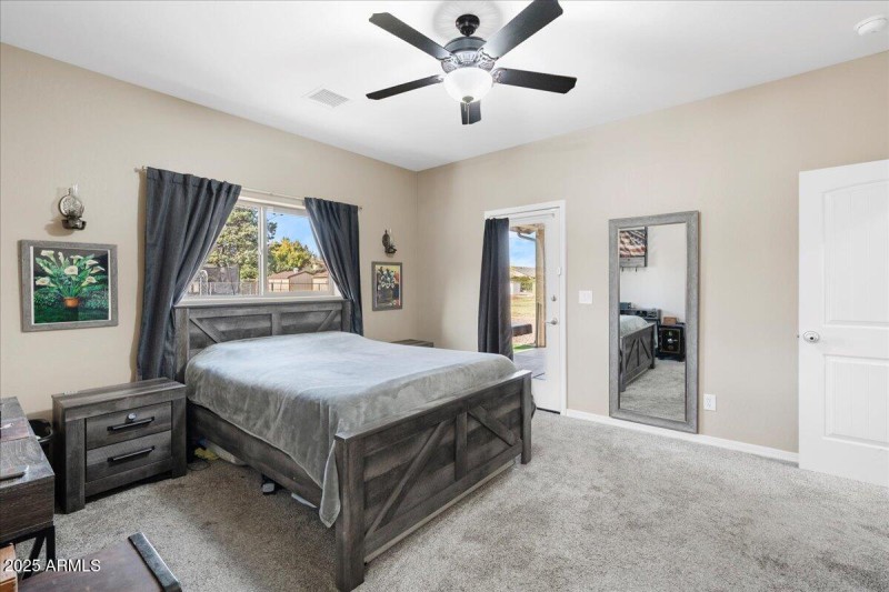 DOOR OUT TO BACK PATIO