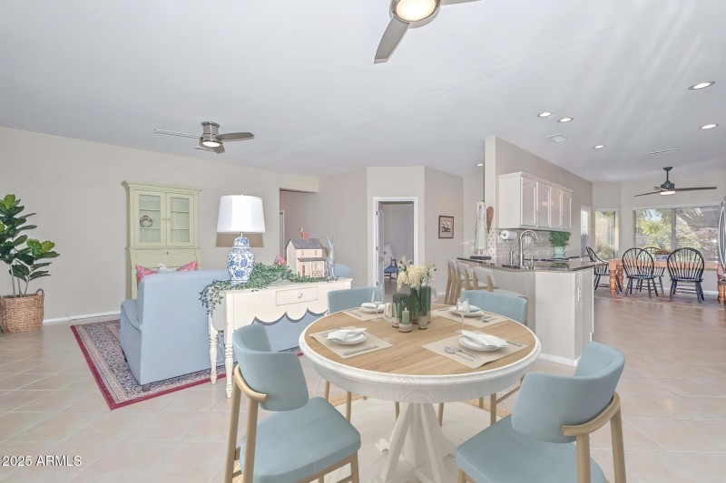 View from Dining Area