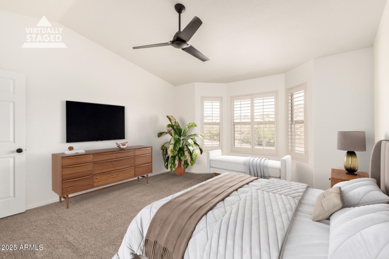 Primary Suite, Staged