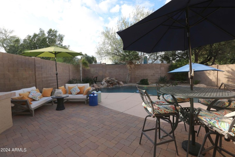 Loads of Patio Space