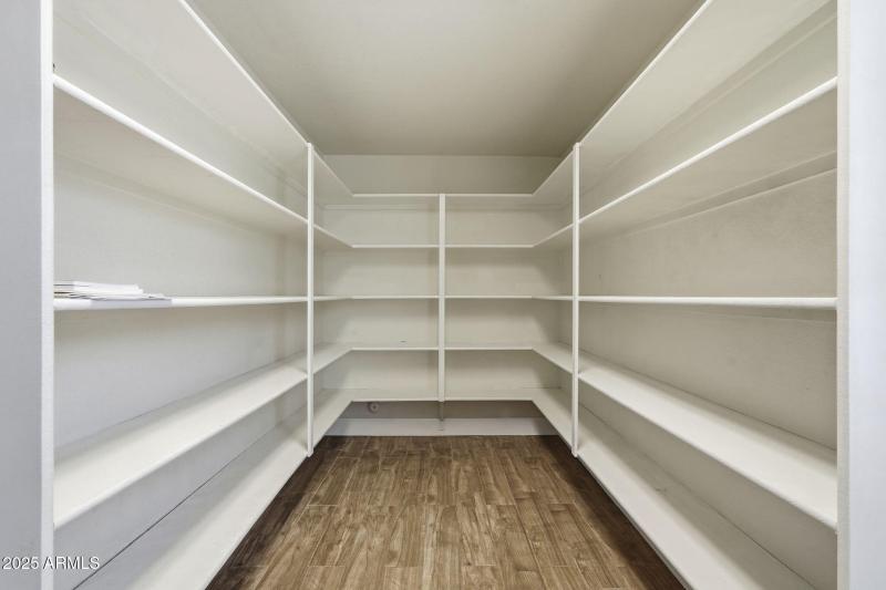Kitchen walk in Pantry